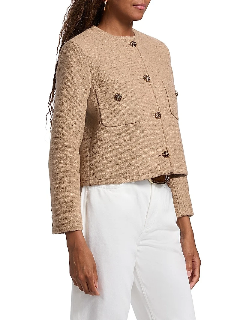 Meredith Cotton-Blend Jacket