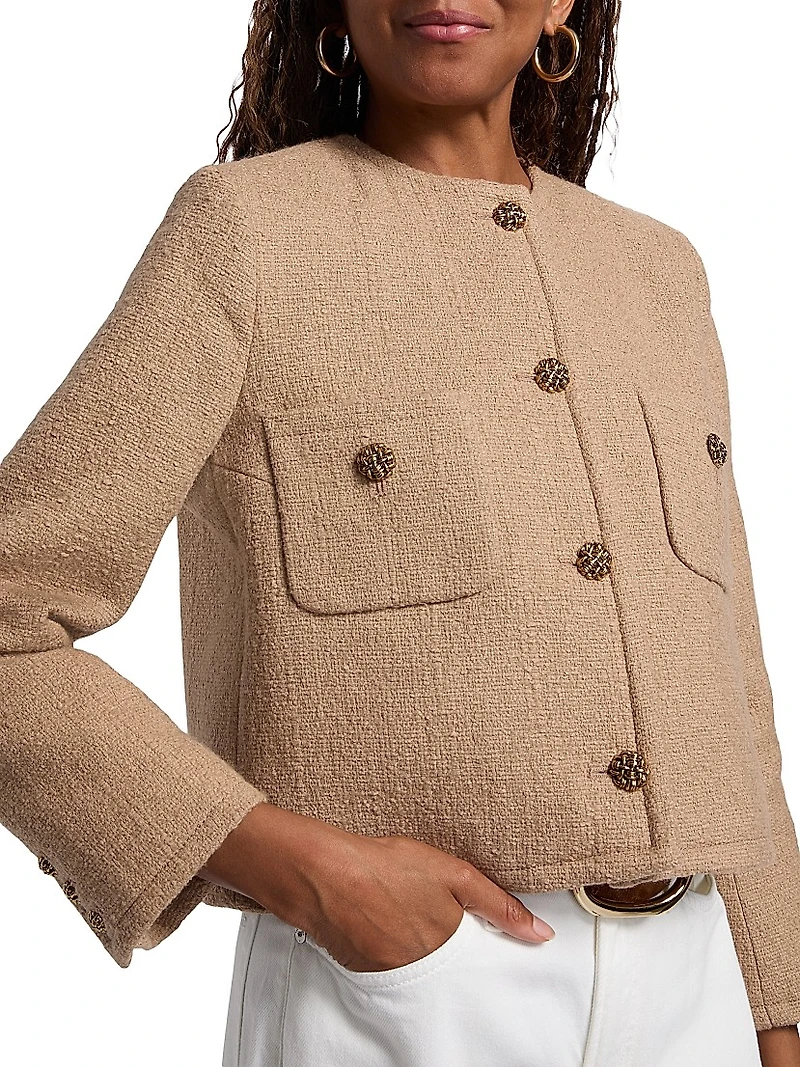 Meredith Cotton-Blend Jacket