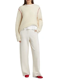 Cloud Wool-Blend Crewneck Sweater