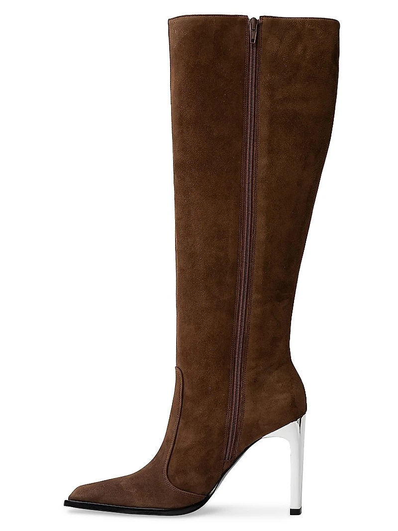 Grand 100MM Suede Boots