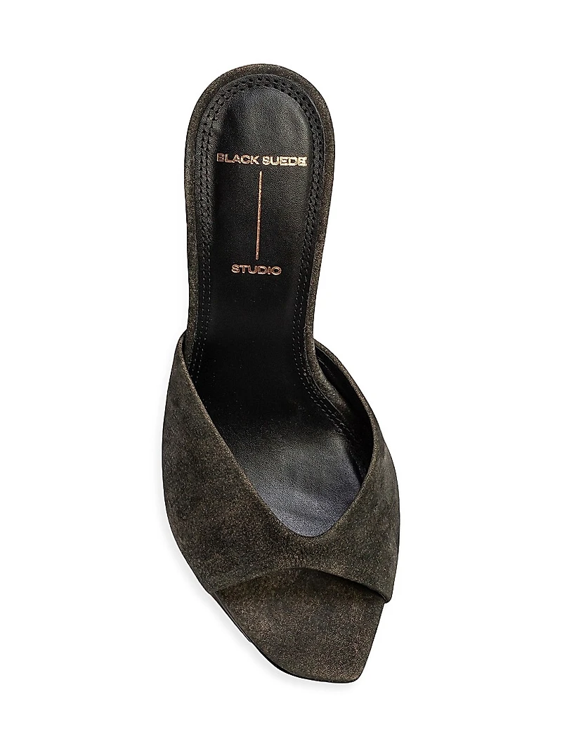 Nori 100MM Nubuck Mules
