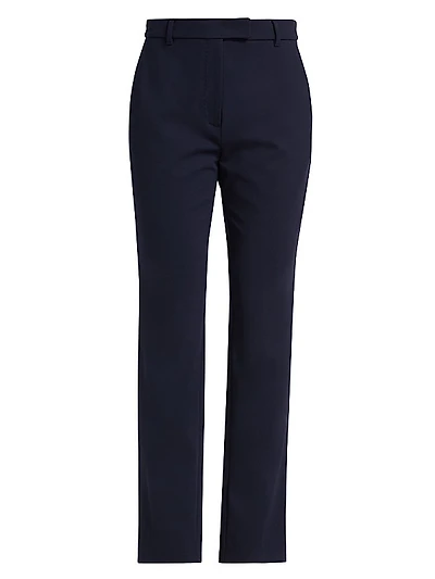 Ermes High-Rise Straight-Leg Pants