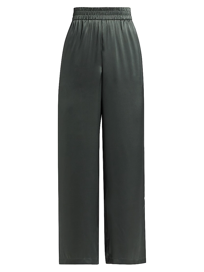 Bleecker Silk Wide-Leg Pants
