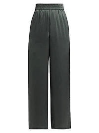 Bleecker Silk Wide-Leg Pants