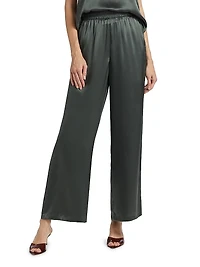 Bleecker Silk Wide-Leg Pants