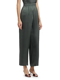 Bleecker Silk Wide-Leg Pants