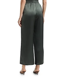 Bleecker Silk Wide-Leg Pants