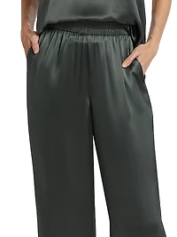 Bleecker Silk Wide-Leg Pants