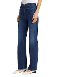 Rambler Zip Sneak Mid-Rise Jeans