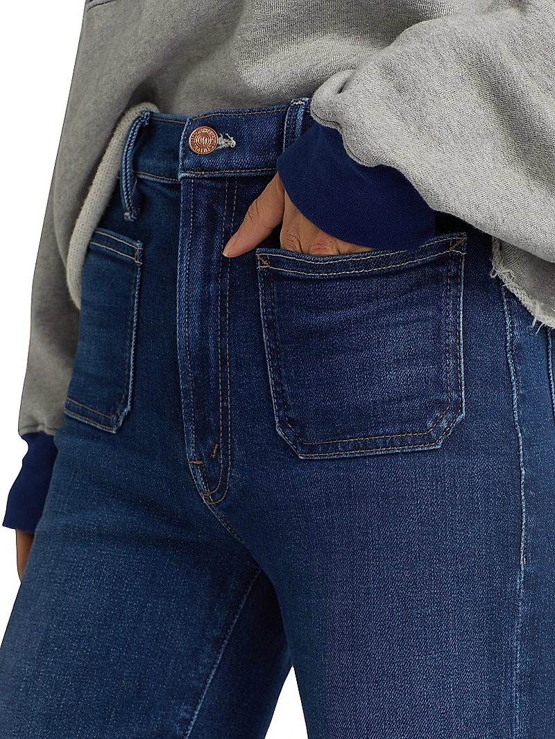 Rambler Zip Sneak Mid-Rise Jeans