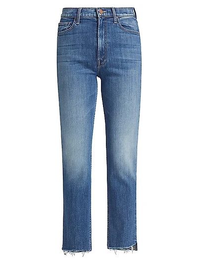 Rider Ankle Step Fray Jeans