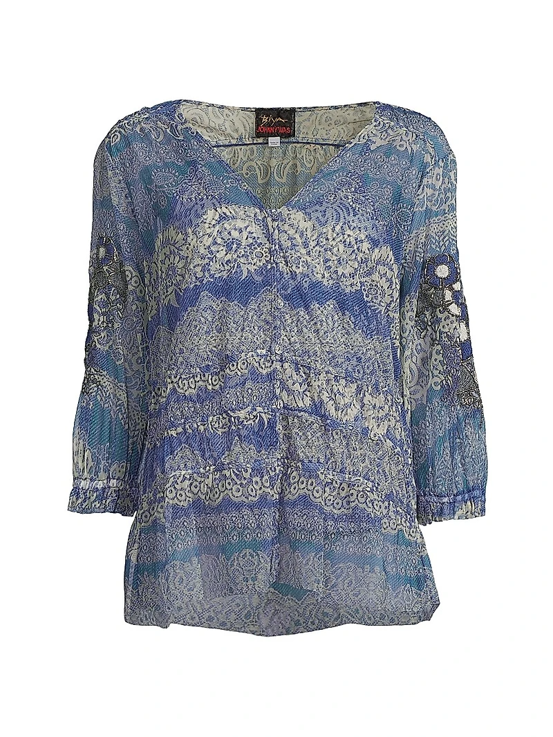 Mazzy Ruched Blouse