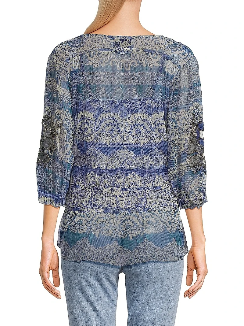 Mazzy Ruched Blouse