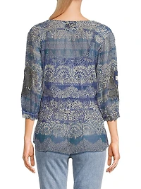 Mazzy Ruched Blouse