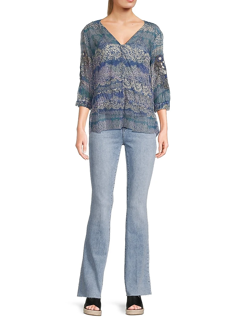 Mazzy Ruched Blouse