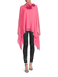 Ava Chiffon Cape Blouse
