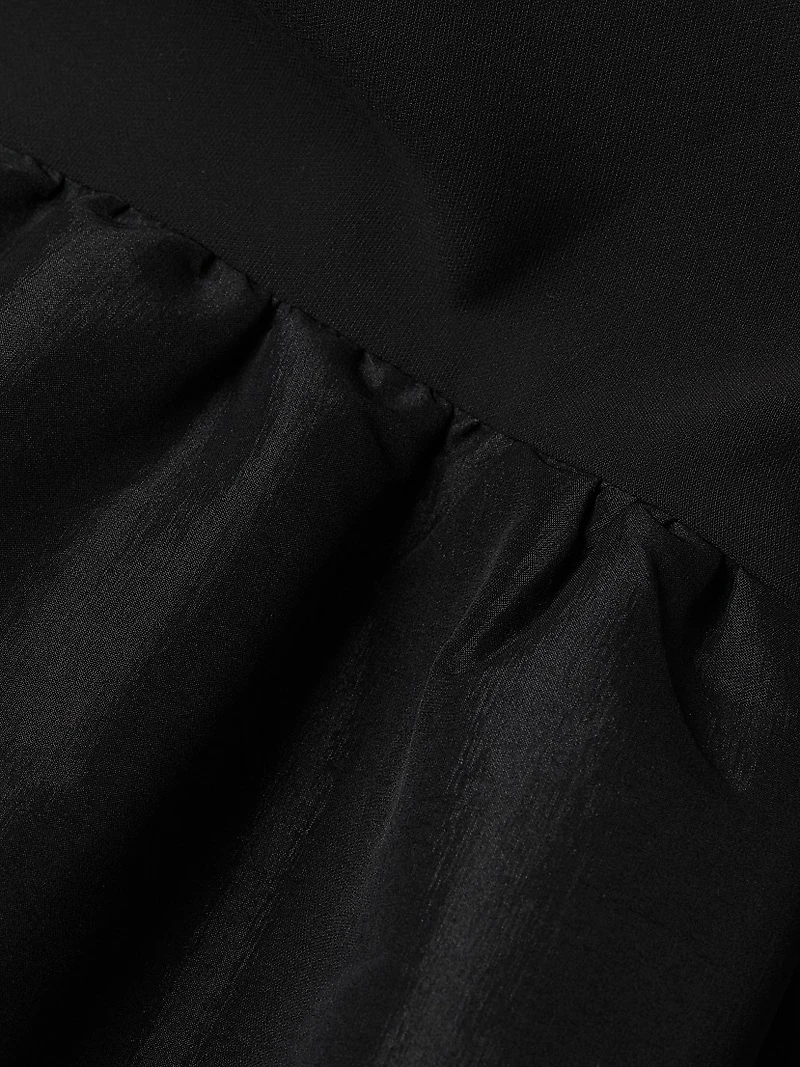 Bowie Jersey Drop-Waist Gown