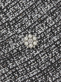 Jules Tweed Strapless Dress