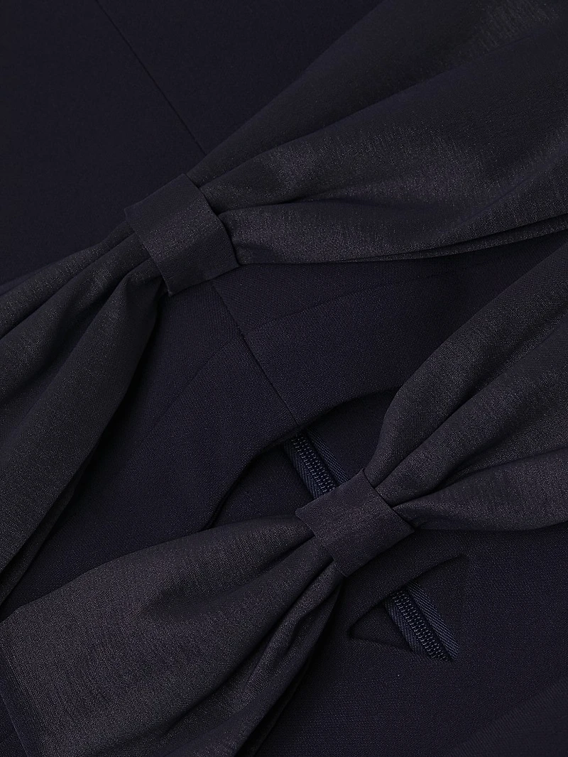 Bea Cut-Out Strapless Column Gown