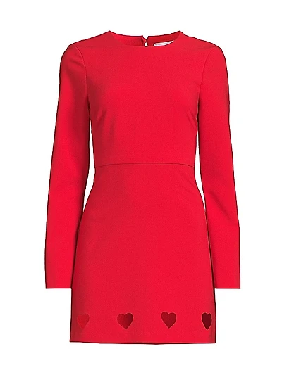 Leva Heart Cut-Out Minidress