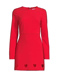 Leva Heart Cut-Out Minidress