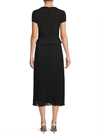 Christine Pieced Midi Dress