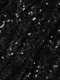 Frankie Sequined Balloon-Sleeve Top