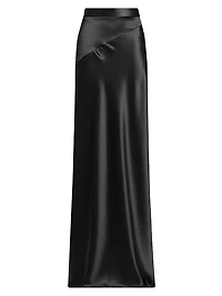 Lara Satin Maxi Skirt