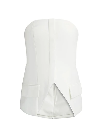 Petra Strapless Tailored Top