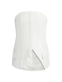 Petra Strapless Tailored Top