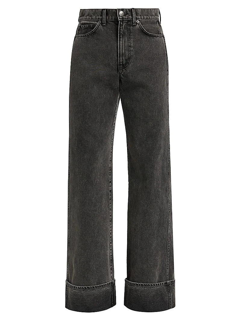 Taylor High-Rise Wide-Leg Jeans