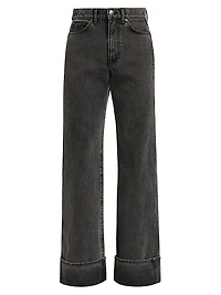 Taylor High-Rise Wide-Leg Jeans