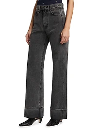 Taylor High-Rise Wide-Leg Jeans