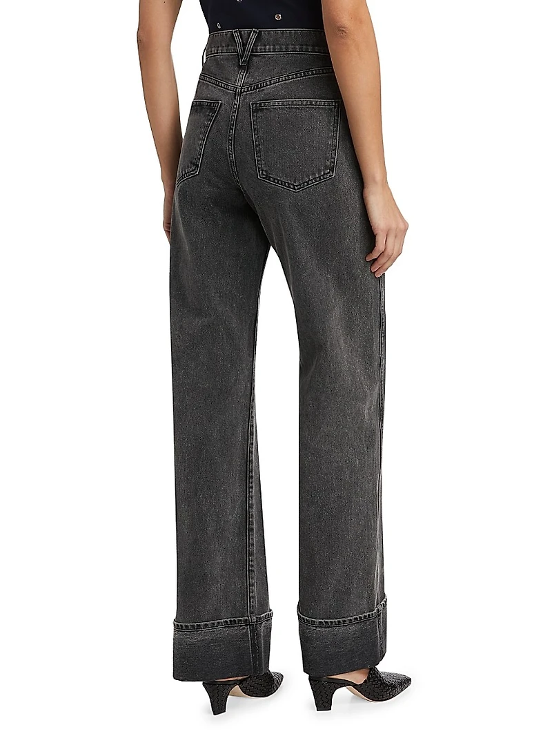Taylor High-Rise Wide-Leg Jeans