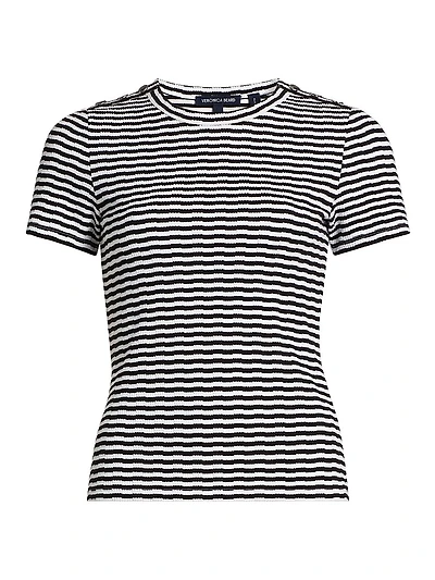 Draya Striped Knit T-Shirt
