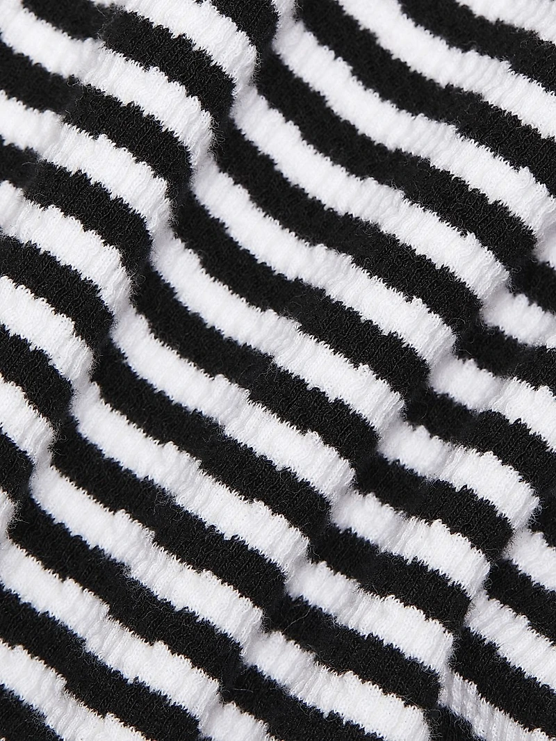 Draya Striped Knit T-Shirt