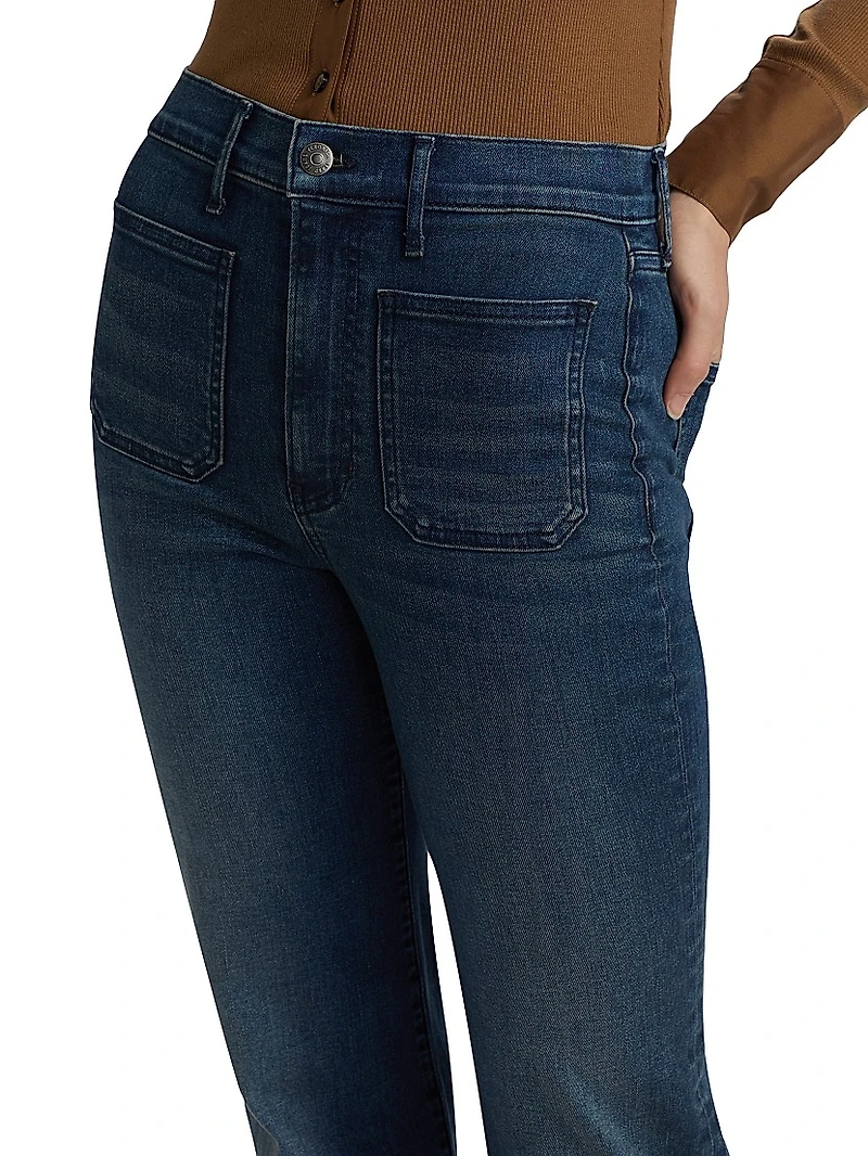 Crosbie High-Rise Wide-Leg Jeans