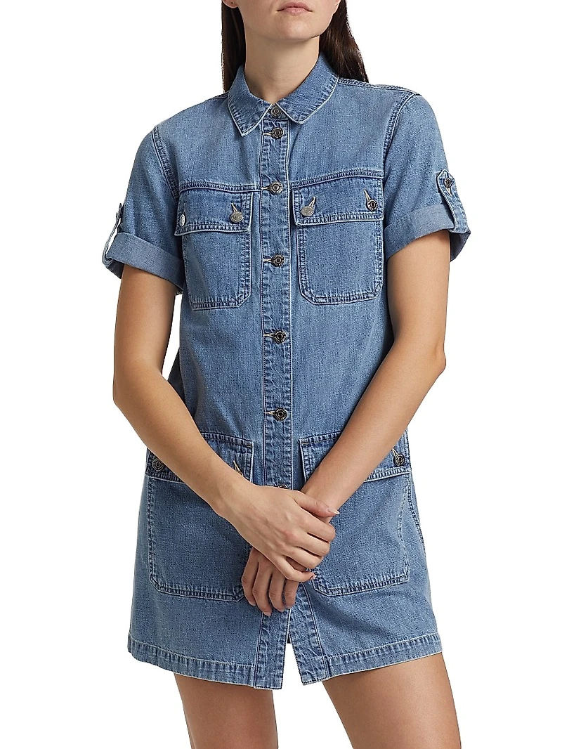 Warren Denim Minidress