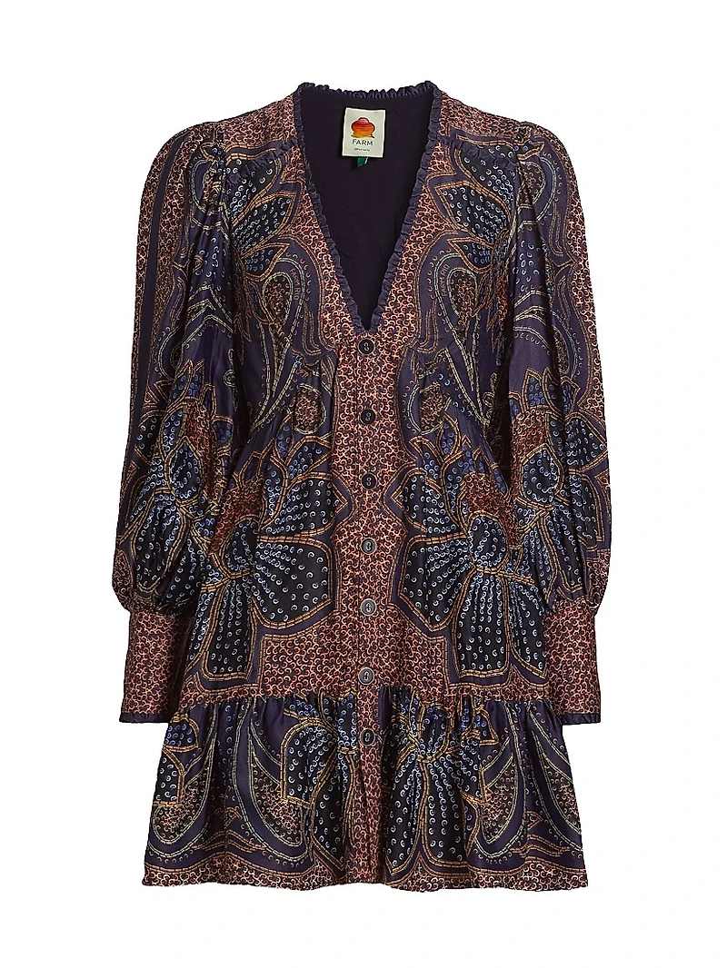 Floral Glam Minidress