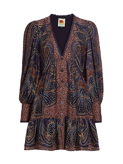 Floral Glam Minidress