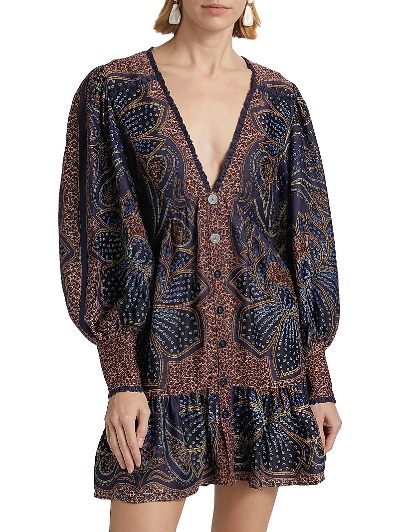 Floral Glam Minidress