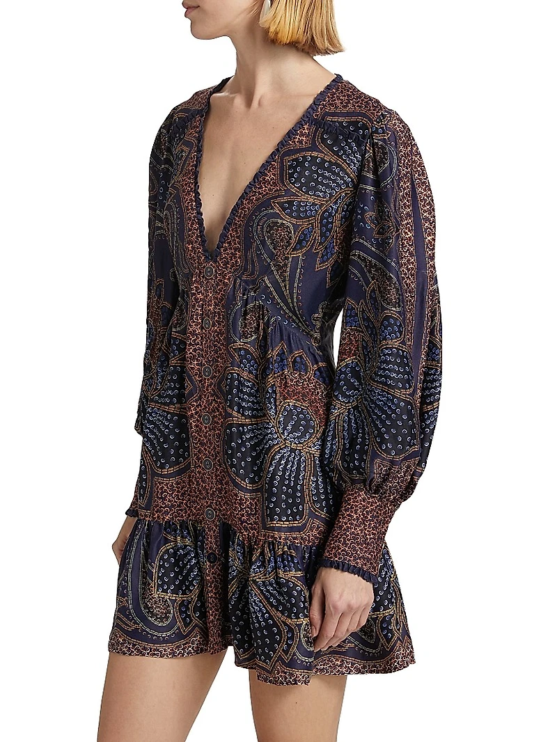 Floral Glam Minidress