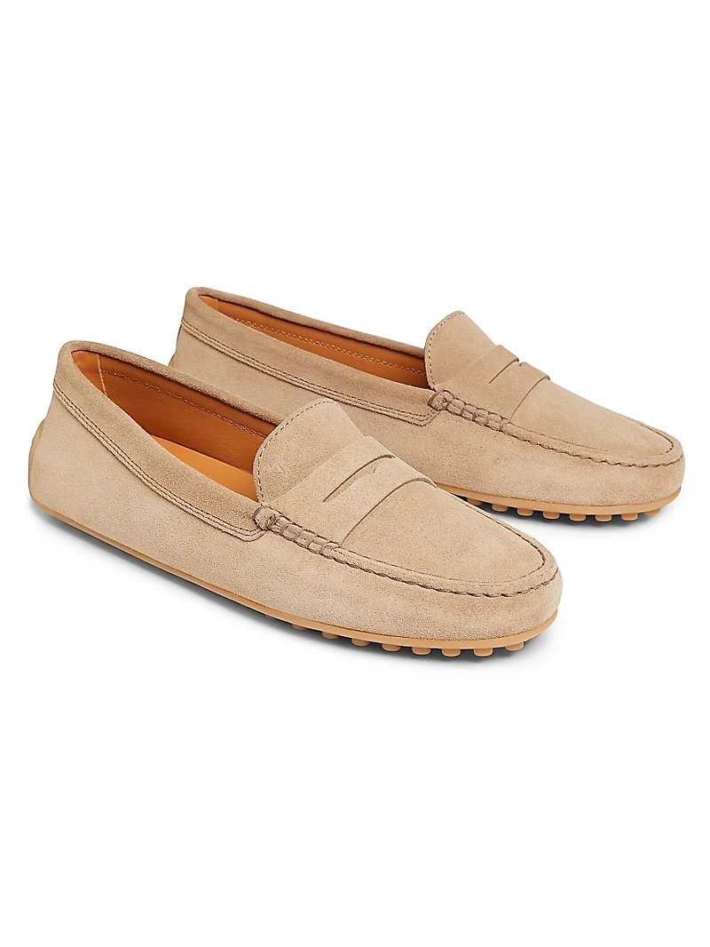 City Suede Driving Shoes