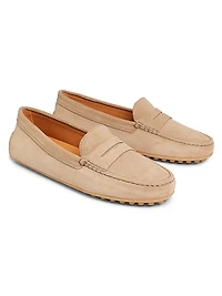 City Suede Driving Shoes