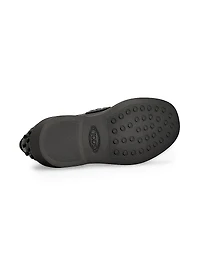 Logo-Detailed Leather Penny Loafers