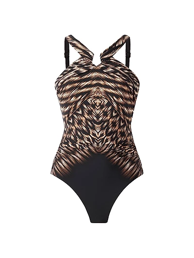 Topkapi Aphrodite Abstract One-Piece Swimsuit