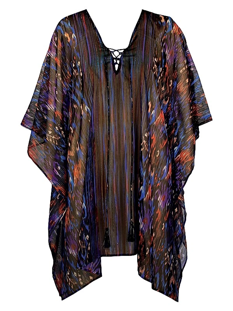 Tapiz Abstract Chiffon Caftan