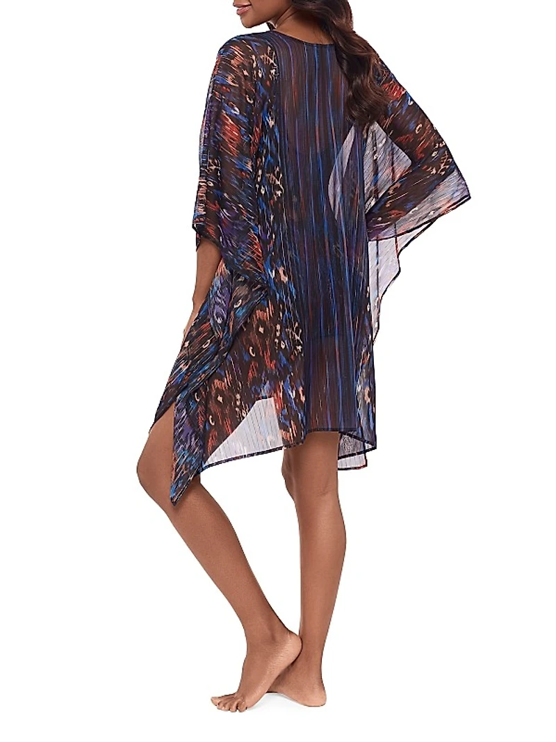 Tapiz Abstract Chiffon Caftan
