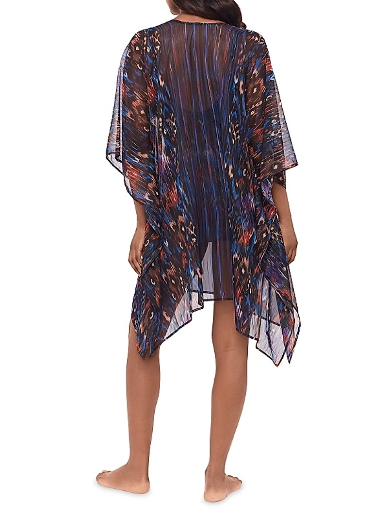 Tapiz Abstract Chiffon Caftan