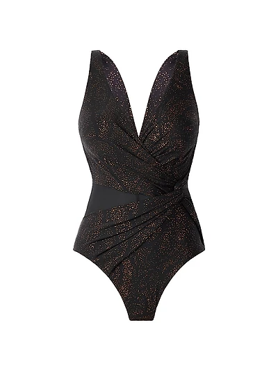 Brillante Circe Abstract One-Piece Swimsuit